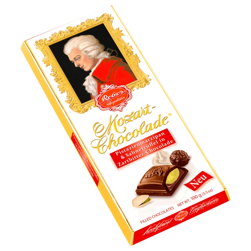 Reber Mozart-Chocolade Zartbitter 100g
